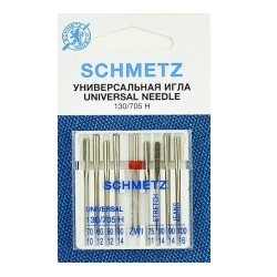 Игла SCHMETZ130/705H №H-70(1) Н-80(2) Н-90(1) H-J90(1) H-J100(1) H-S-75(1) H-S-90(1) Н-ZWI-80-2.0(1)