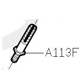 Стержень регулятора натяжения A113F (A313F) (original)