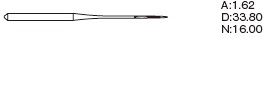 Игла Organ Needles DBx1 № 75/11