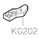 Крепление пластины KG202 (original)