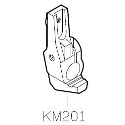 Рычаг стачивающего петлителя KM201 (original)